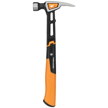 Fiskars isocore™ serie - timmermanshamer - 450g - ergonomische greep - roestvrij