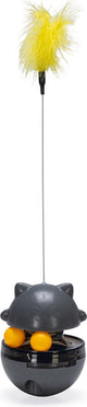 Beeztees wibol - kattenspeelgoed - interactief - plastic - 10x10x42cm one size