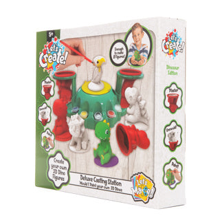 Gips station dino de luxe | 3 stuks