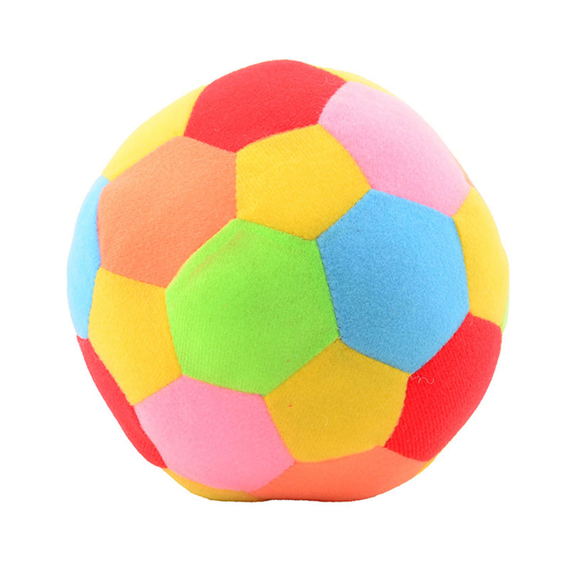 Load image into Gallery viewer, Johntoy happy world stoffen rammel-bal
