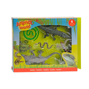 Johntoy reptielen giftbox, 6st.