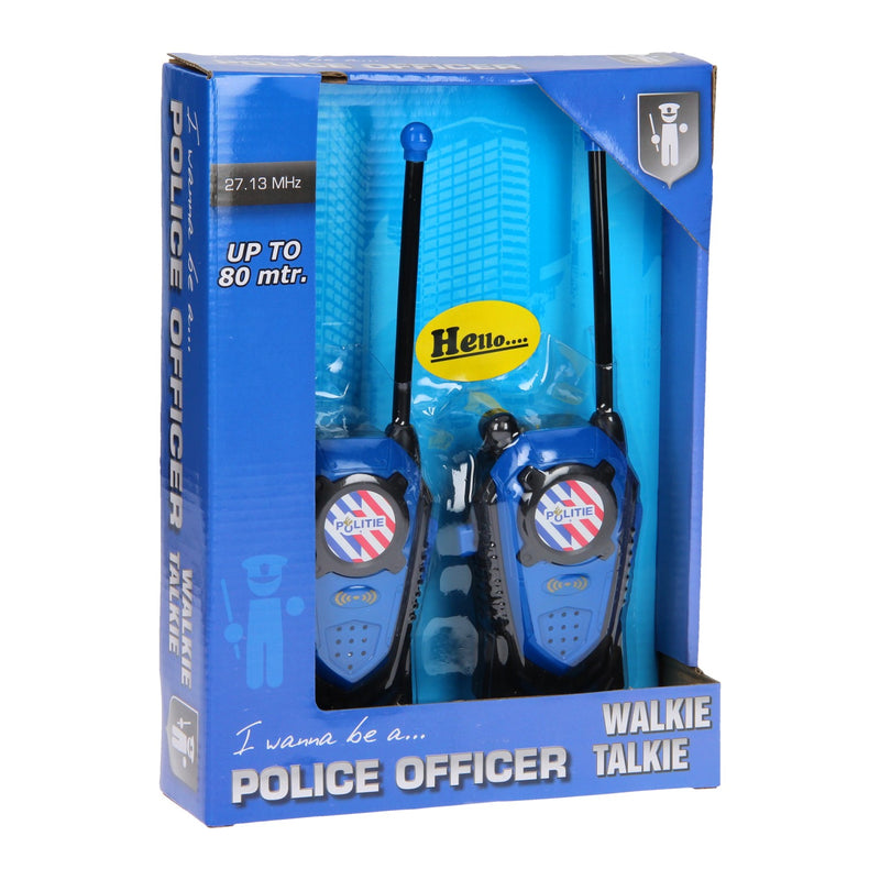 Load image into Gallery viewer, Johntoy politie walkie talkie
