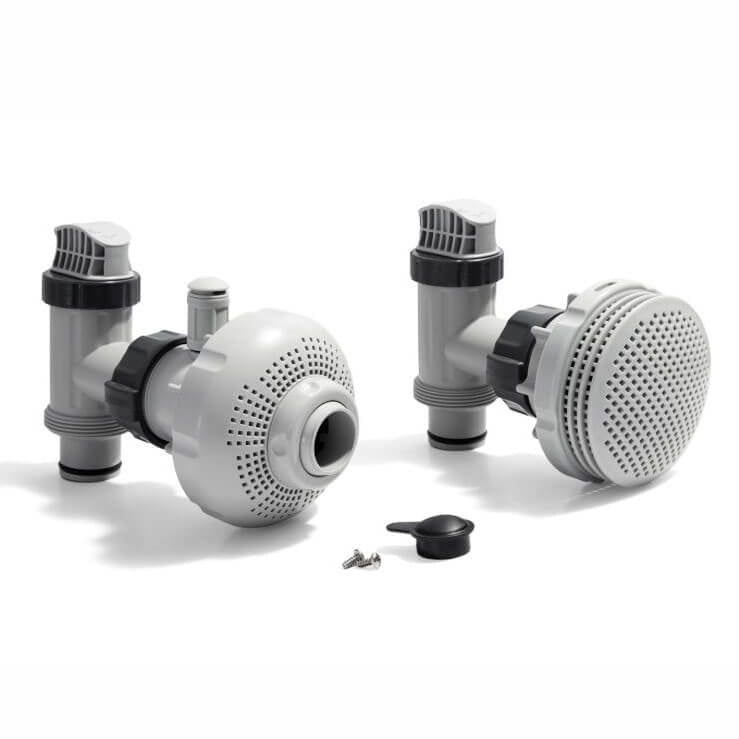 Load image into Gallery viewer, Intex in- en uitlaat set (zand)filterpomp ø 38 mm
