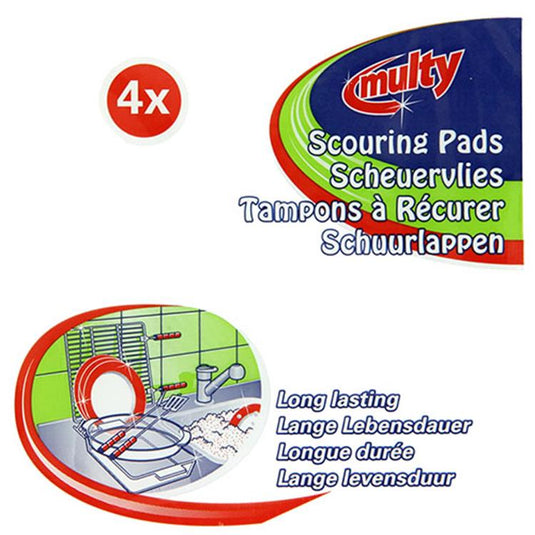 Multy 1000362 - schuurlapje 4 st | 20 stuks