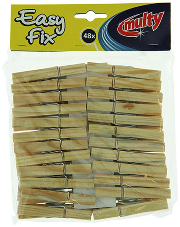 Load image into Gallery viewer, Multy 1010128 - houten wasknijpers 48st | 15 stuks
