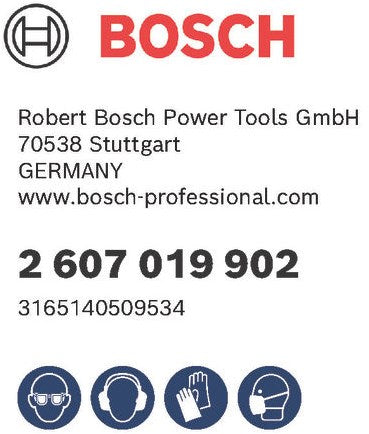 Bosch accessoires sds plus-3; 8 st tough box set - 2607019902