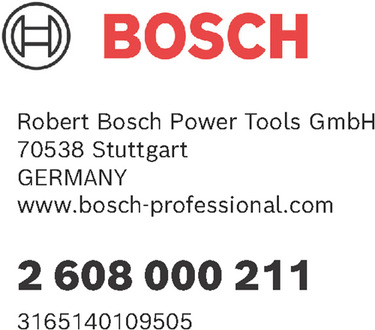 Bosch accessoires bosch schuurplateau - gda 280 e, pda 180, pda 180 e, pda 240 e
