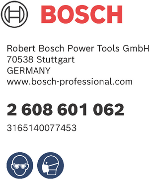 Bosch schuurplateau - pex 12, pex 12 a, pex 125