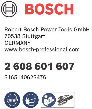 Load image into Gallery viewer, Bosch accessoires gex 125-150 schuurzool medium hard 125 mm artikelnummer | 2608601607 - 2608601607
