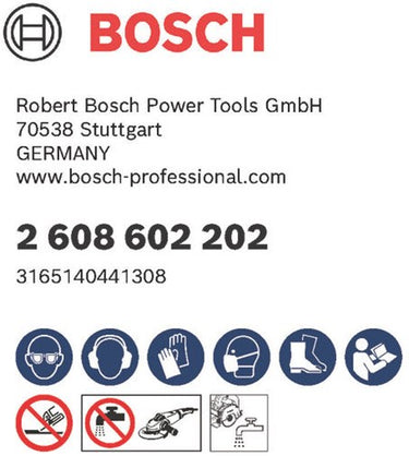 Bosch accessoires diamantdoorslijpschijf standard for ceramic 125 x 22,23 x 1,6 x 7 mm 1st - 2608602202