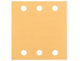 Bosch schuurpapier 115x107mm k240 red (10st) (nml)