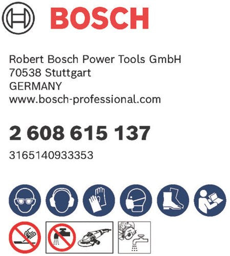 Load image into Gallery viewer, Bosch accessoires x-lock diamantschijf standard for ceramic 115 x 22,23 x 1,6 x 7 mm - 1 stuk(s) - 2608615137
