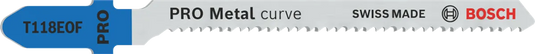 Bosch decoupeerzaagblad t118eof (5st)