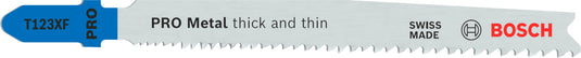 Bosch accessoires 5x progressor voor metaal decoupeerzaagblad t123x - 2608638473