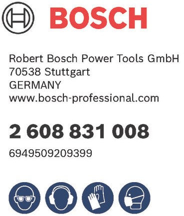 Bosch accessoires sds-plus-3 boor | 6x100x160 mm - 2608831008