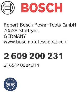 Bosch accessoires niet met platte draad type 57 10,6 x 1,25 x 10 mm 1000st - 2609200231