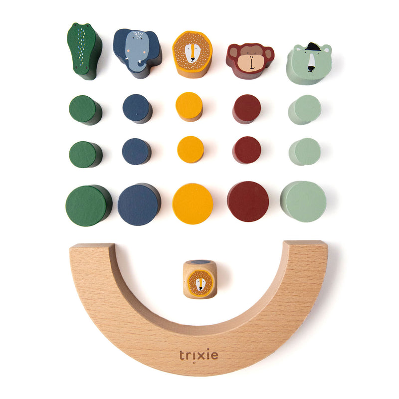 Load image into Gallery viewer, Trixie Houten Balansspel Dieren
