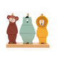 Trixie houten stapel puzzel dieren