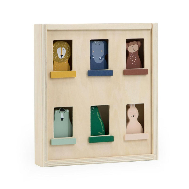 Load image into Gallery viewer, Trixie houten dieren appartement met dieren
