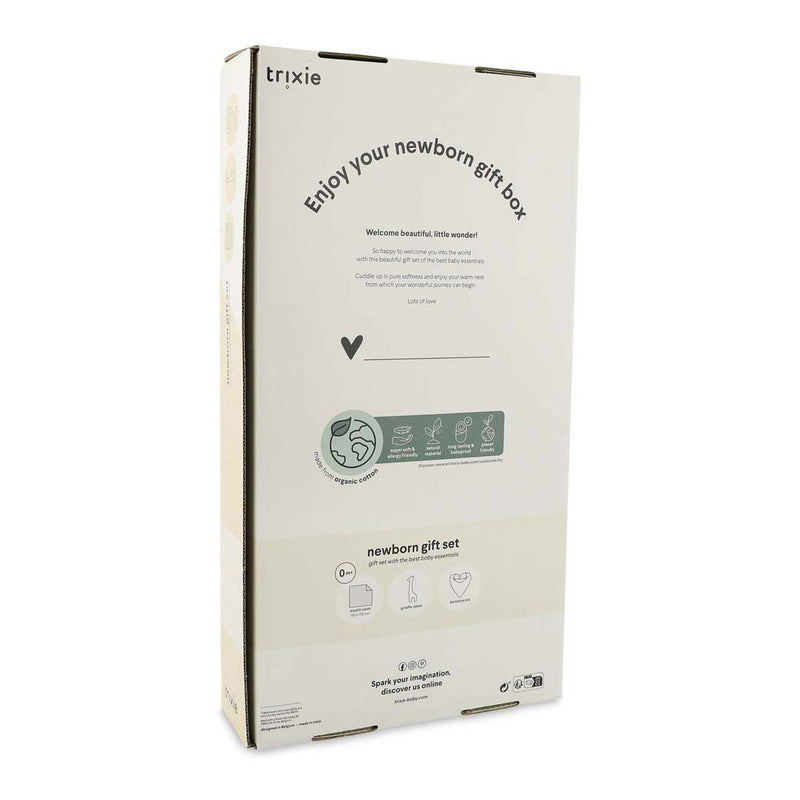 Load image into Gallery viewer, Trixie newborn geschenkdoos m - lovely leaves
