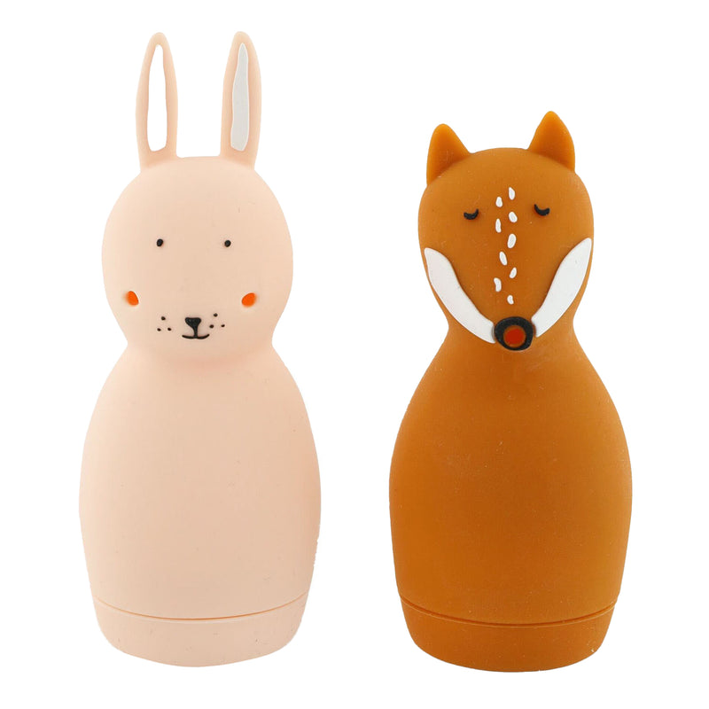 Load image into Gallery viewer, Trixie badspeelgoed squeezy dieren - mrs. rabbit mr. fox

