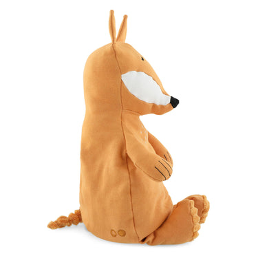 Trixie knuffel - mr. fox - dieren pluche - vos - eerste knuffel voor baby- 100% biologisch katoen - groot
