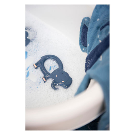 Trixie natuurlijk rubber grijpspeeltje - mrs. elephant