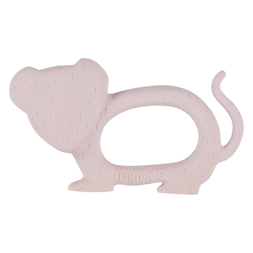 Trixie natuurlijk rubber grijpspeeltje - mrs. mouse