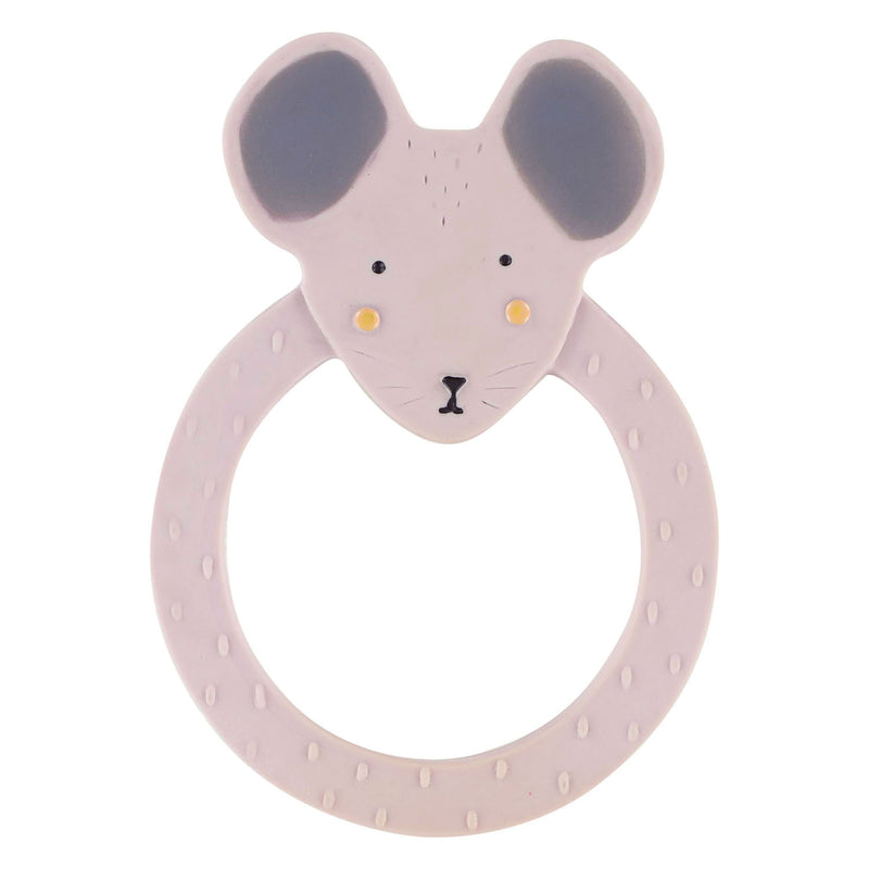 Load image into Gallery viewer, Trixie natuurlijk rubber ronde bijtring - mrs. mouse
