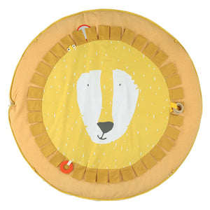 Trixie speelmat activiteitenboog mr. lion - speelboog voor baby - zachte activiteitenboog - speeltapijt leeuw - geel