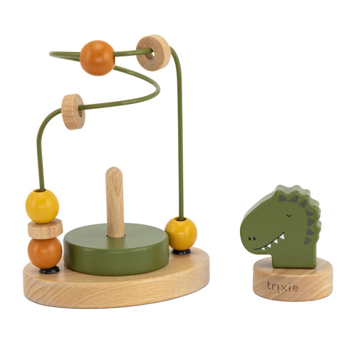 Trixie houten motoriekspiraal - mr. dino