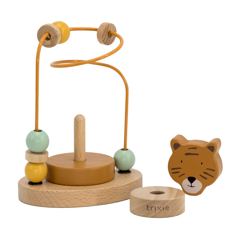 Load image into Gallery viewer, Trixie houten motoriekspiraal - mr. tiger
