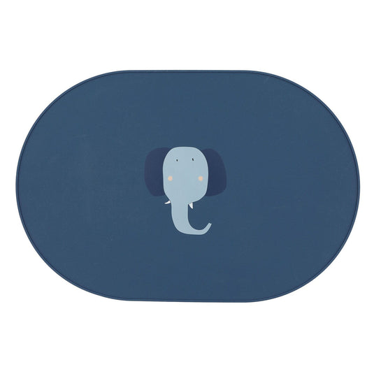 Trixie siliconen placemat - mrs. elephant