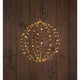 Anna's collection verlichte bal 50cm 216led classic warm met flitsfunctie timer dimmer 5 meter aanloopsnoer