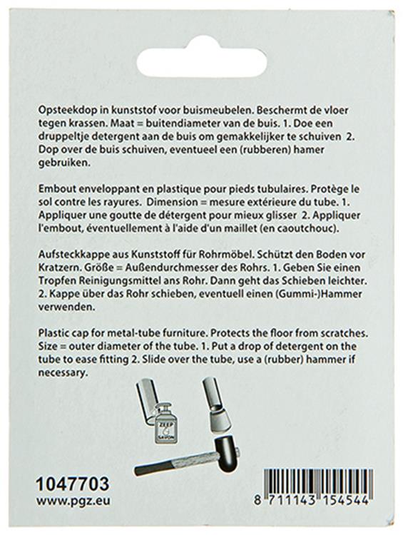 Load image into Gallery viewer, Mack 1047703 - opsteekdop kunststof zwart ø 19 mm 4 st pcs | 6 stuks
