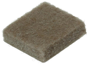 Mack 1047707 - super-vilt zelfklevend beige 19 x 19 mm 24 st pcs | 12 stuks