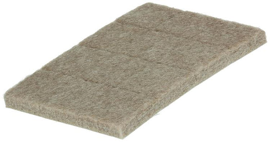 Mack 1047707 - super-vilt zelfklevend beige 19 x 19 mm 24 st pcs | 12 stuks
