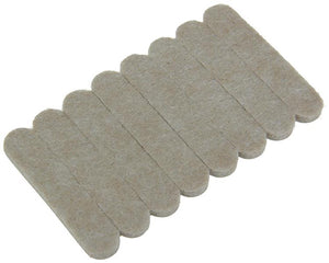 Mack 1047708 - super-vilt zelfklevend beige 13 x 63 mm 8 st pcs | 12 stuks