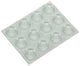 Mack 1047659 - geluidsdemper zelfklevend transparant ø 13 mm 12 st pcs | 12 stuks