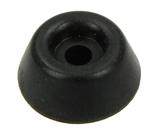 Mack 1047662 - stootdop rubber + schroef zwart ø 22 mm 4 st pcs | 6 stuks