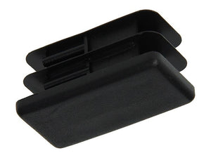 Mack 1047764 - insteekdop kunstsstof zwart 20 x 40 mm 4 st pcs | 6 stuks