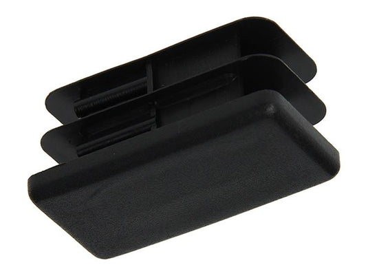 Mack 1047764 - insteekdop kunstsstof zwart 20 x 40 mm 4 st pcs | 6 stuks