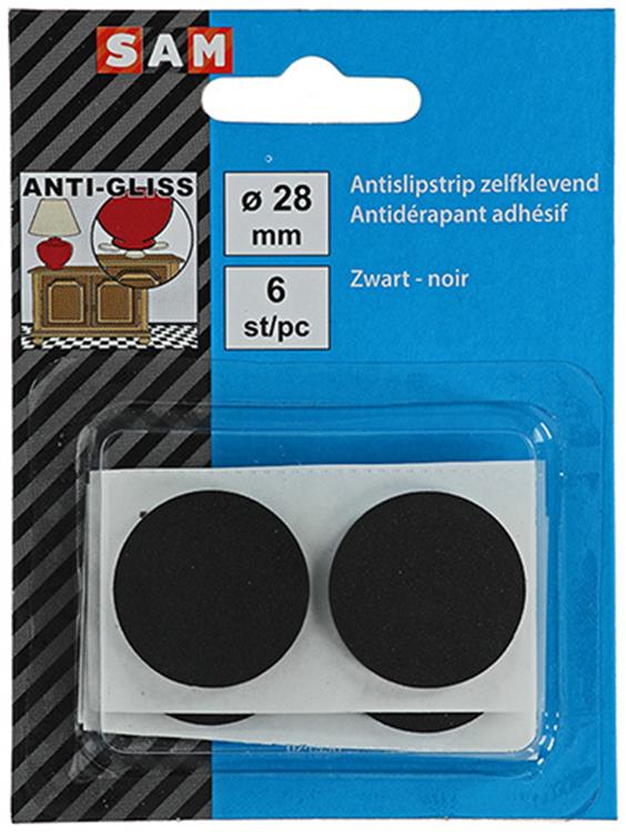 Load image into Gallery viewer, Mack 1047671 - antislipstrip zelfklevend zwart ø 28 mm 6 st pcs | 12 stuks
