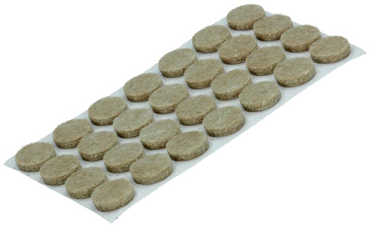 Load image into Gallery viewer, Mack 1047719 - super-vilt zelfklevend beige ø 10 mm 56 st pcs | 12 stuks
