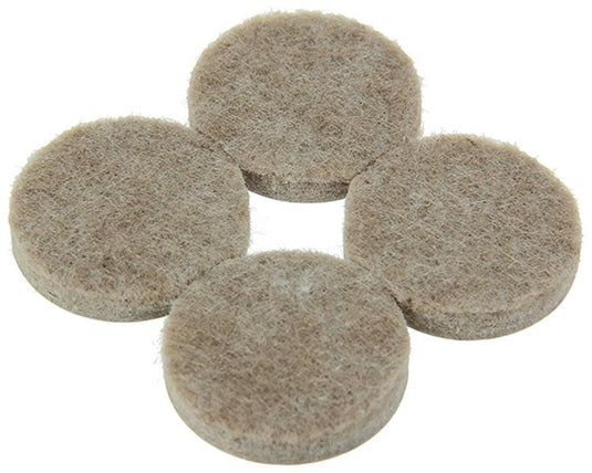 Mack 1047683 - super-vilt zelfklevend beige ø 28 mm 8 st pcs | 12 stuks