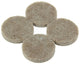 Mack 1047683 - super-vilt zelfklevend beige ø 28 mm 8 st pcs | 12 stuks