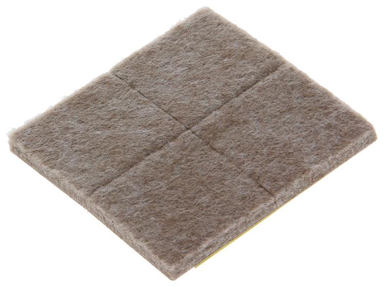 Load image into Gallery viewer, Mack 1047686 - super-vilt zelfklevend beige 34 x 34 mm 8 st pcs | 12 stuks
