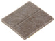 Mack 1047686 - super-vilt zelfklevend beige 34 x 34 mm 8 st pcs | 12 stuks