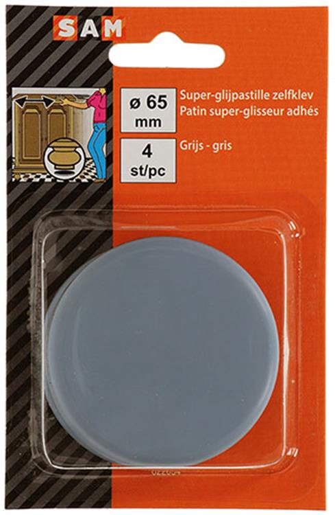 Load image into Gallery viewer, Mack 1047733 - super glijpastille zelfklevendgrijs ø 60 mm 4 st pcs | 6 stuks
