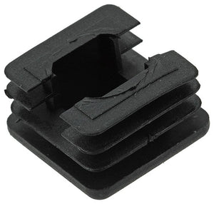 Mack 1047738 - insteekdop kunstsstof zwart 25 x 25 mm 4 st pcs | 6 stuks